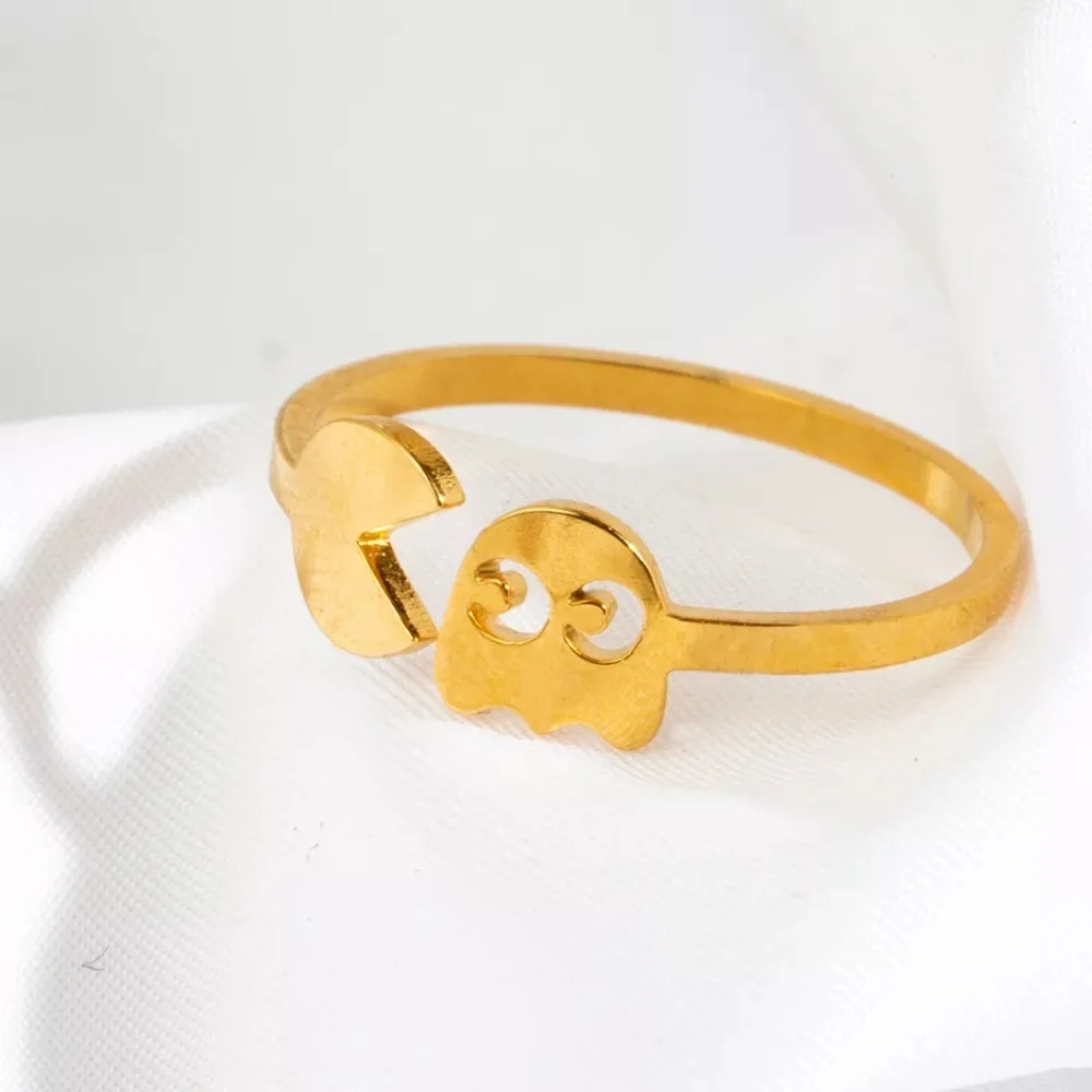 Metal Pacman Ring